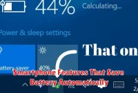 Smartphone Features That Save Battery Automatically
