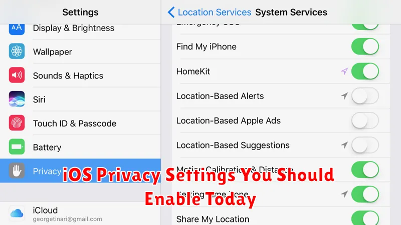 iOS Privacy Settings You Should Enable Today