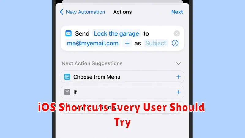 iOS Shortcuts Every User Should Try