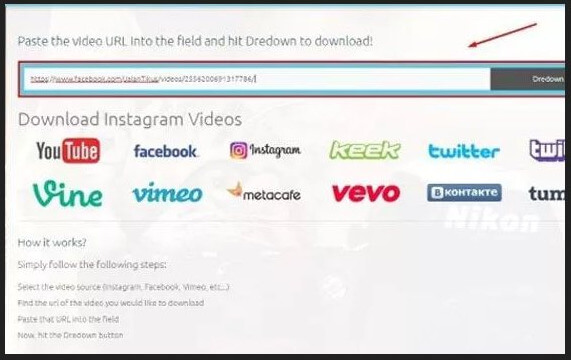 Cara Download Video di Facebook dengan Dredown Cara Download Video di Facebook dengan Dredown