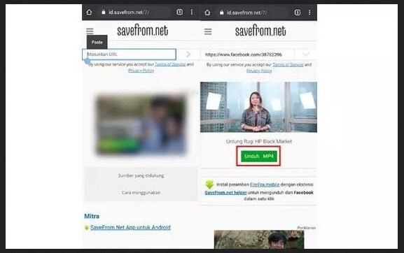 Cara Download Video di Facebook dengan Savefrom Cara Download Video di Facebook dengan Savefrom