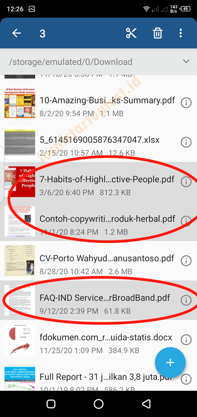 Cara Menggabungkan File PDF di HP 21