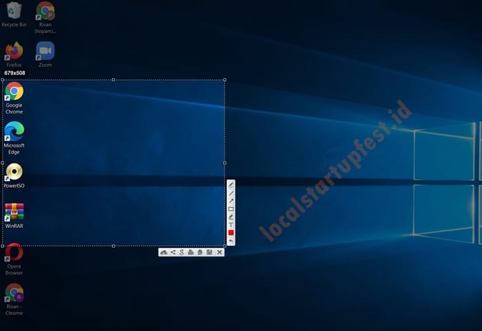 Cara Screenshot di Laptop dan PC dengan lightshot 8 Cara Screenshot di Laptop dan PC dengan lightshot 8