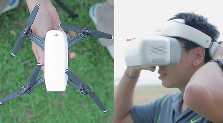 DJI Goggles untuk DJI Spark