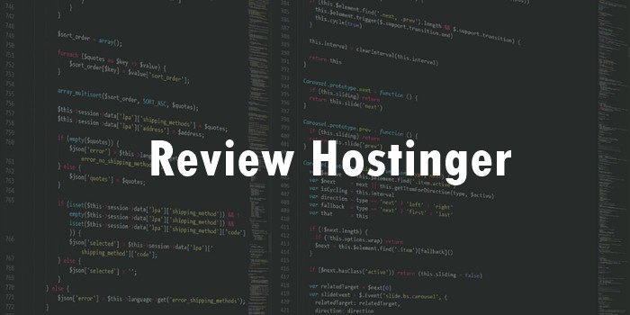 Review Hostinger