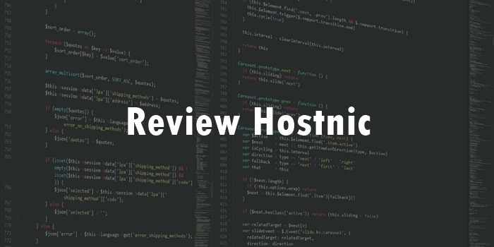Review Hostnic