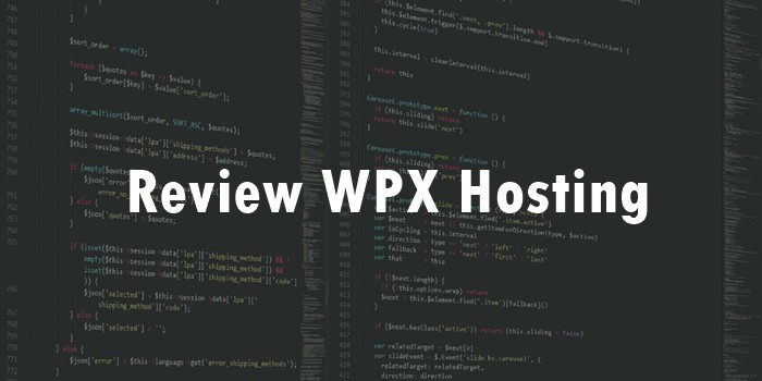 Review WPX Hosting