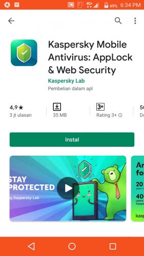 antivirus android terbaik kaspersky antivirus android terbaik kaspersky