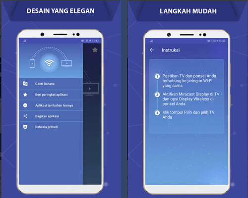 cara menyambungkan hp ke tv dengan aplikasi castto