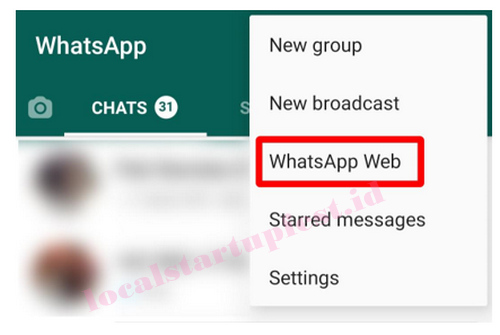 cek whatsap web untuk mengetahui hp disadap