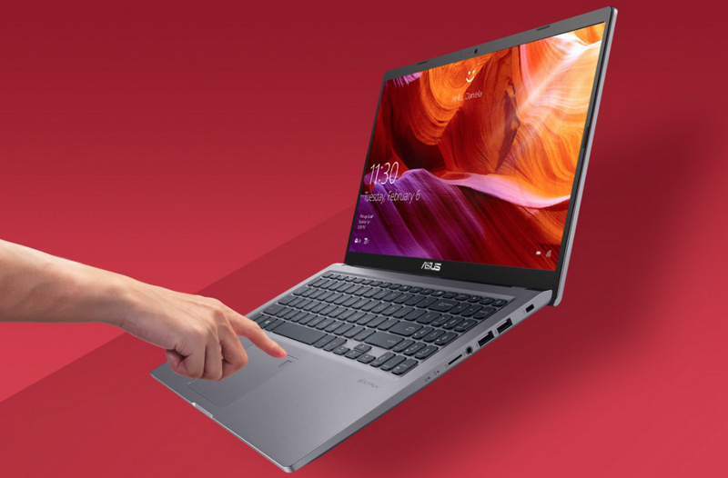 sensor sidik jari di asus vivobook 15 a516