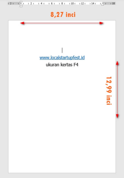 ukuran kertas F4 dalam inci ukuran kertas F4 dalam inci